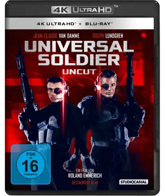 Obrázok produktu pre PLAION 1078095, Film, Blu-ray, Nemčina, Angličtina, Francúzština, 103 min, UNIVERSAL SOLDIER, Dobrodružstvo