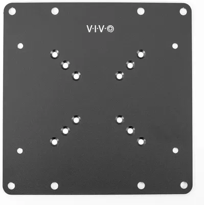 Imagen del producto de Adaptador de soporte VESA para televisores y monitores, compatible con pantallas de 23 a 22 pulgadas - Kit de conversión VESA hasta 200x200 mm (MOUNT - AD2X2)