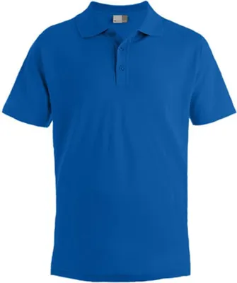 Produktbild von Superior Poloshirt Plus Size Herren, Königsblau, 5XL