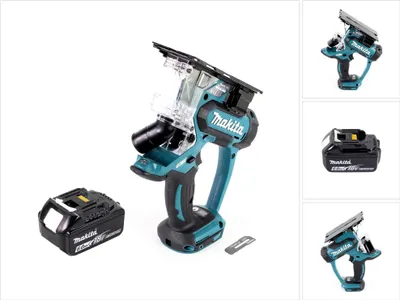Produktbild von Makita DSD 180 G1 Akku Gipskartonsäge 18 V + 1x Akku 6,0 Ah - ohne Ladegerät