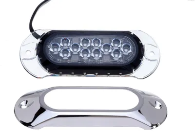 Zdjęcie produktu dla Pokrywa inox 316 do lampy LightArmor z 12 diodami Attwood 65UW12CVSS-1