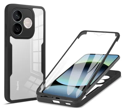 Obrázek produktu pro 360° plastové pouzdro na mobil Honor 600 Lite s ochranou displeje a fotoaparátu, černé