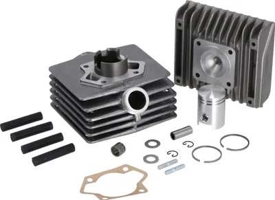 Produktbild von Set: 50ccm Zylinder, kugelpoliert, komplett mit Ø38mm-Kolben und Zylinderkopf, 60 km/h - für S51, KR51/2, SR50