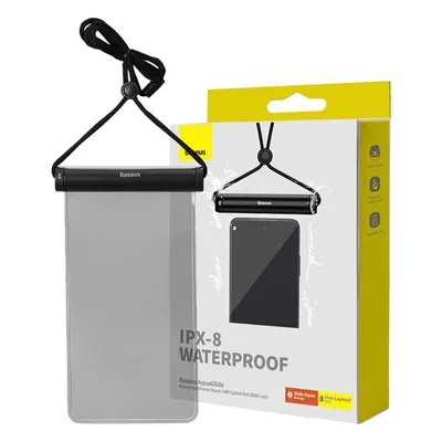Produktbild von Wasserdichte Hülle Baseus AquaGlide - Schwarz KP38055