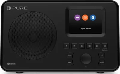 Produktbild von Pure Elan One Radio, Persönlich, Analog & Digital, DAB, DAB+, FM, 87,5 - 108 MHz, 174 - 240 MHz, 2,5 W