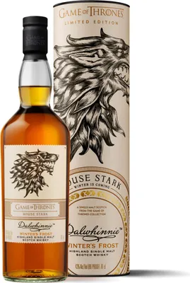 Produktbild von Dalwhinnie Winter's Frost House Stark Game of Thrones Limited Edition Highland Single Malt Scotch Whisky | 43 % vol | 0,7 l
