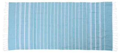 Produktbild von Strandtuch FARAO 90 x 180 cm, türkis, 70 % Baumwolle | 30 % Polyester