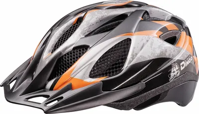 Produktbild von KED Fahrradhelm Tronus L 55-63cm Helm Black Dingo Special Edition Orange
