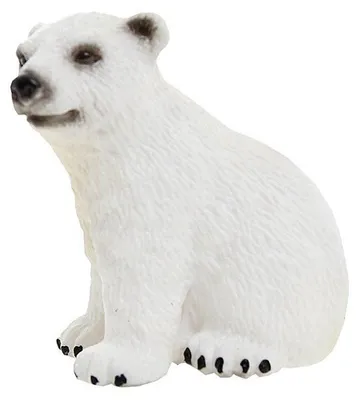 Produktbild von Schleich Eisbärjunges Wild Life, Braun, Weiß, Beide Geschlechter, 4 cm, 3 cm, 4,5 cm, 1 Stück