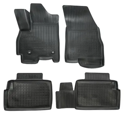 Produktbild von NORM LINERS | 3D Gummimatten Auto Matten Fussmatten Kompatibel mit Tiggo 4 T19FL2 Ab 2017 4tlg, Individuelle Passform mit Hohem Rand cca 4-5cm, Allwetter,