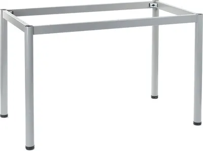 Produktbild von Metallgestell mit rundem Bein, NY-A057/O, Beindurchmesser 5 cm, Maße 196x76x72,5 cm, Grau