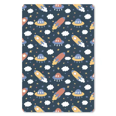 Produktbild von MuchoWow® Mauspad Mousepad Design - Weltraum - Sterne 18x27 cm - Mousepads - Maus Mat - Pad - Mausunterlage