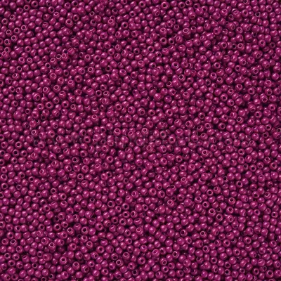 50g Rocailles Glasperlen ca. 2,3x1,5mm 1mm Bohrung Perlen Schmuck fuchsia