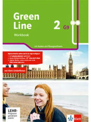Produktbild von Green Line 2 G9. Workbook mit Audios und Übungssoftware Klasse 6