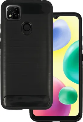 Obrázok produktu pre Carbon Shield TPU puzdro pre Xiaomi Redmi 10A - Čierna KP25277