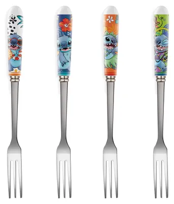 Immagine prodotto di EGAN DISNEY STITCH Set di 4 forchette da dessert