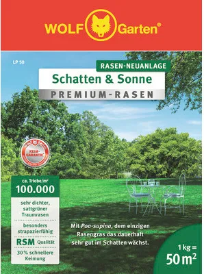 Immagine prodotto di WOLF-Garten 3820031 Premium lawn shade & sun LP50 1 pc(s)