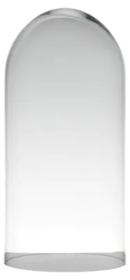 Produktbild von Glashaube, Abdeckung Dom COVER HUGO H. 40cm D. 19cm transparent Hakbijl