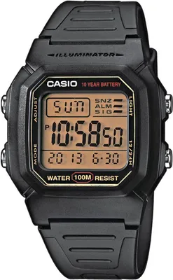Produktbild von Casio VINTAGE Digitale Herrenuhr Casio-W-800HG-9AVEF