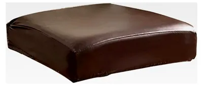Produktbild von Rutschfester Kunstleder Stuhlsitzbezug Elastisch Verdickter Stuhlbezug für Esszimmer und Büro