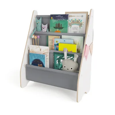 Produktbild von MAMOI® Bücherregal für kinder, Bücherkiste für kinderzimmer, Book shelf, Buchregal, Wandregal kinderregal, Kinderbücherregal, Bücherbank aus holz für