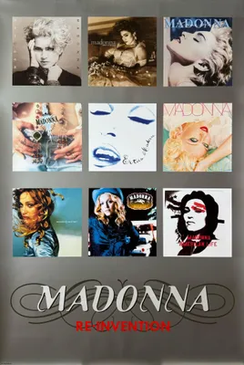 Zdjęcie produktu dla MADONNA – Okładki albumów – 61 x 91 cm – Plakat