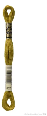 Produktbild von DMC Stickgarn Mouline Special 117mc - 832, 6 Fäden, 8 Meter