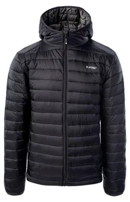 Imagen del producto de Hi-Tec - Chaqueta acolchada "Cash" para hombre, modelo IG1441 (Talla L) (Negra)