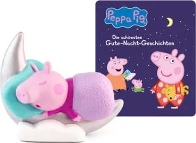 Produktbild von Tonies Hörfigur 10001690 - Peppa Pig - Gute-Nacht Geschichten mit Peppa