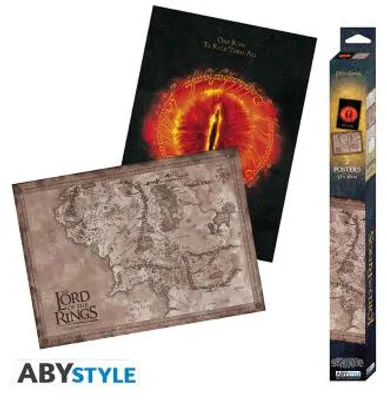 Produktbild von ABYstyle - Herr der Ringe Chibi Poster Set