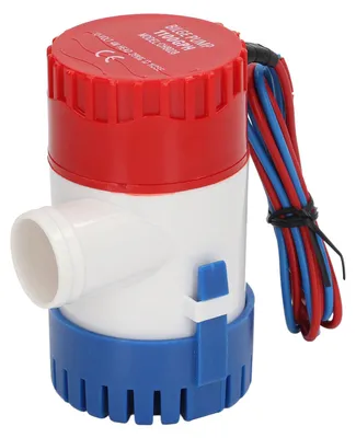 Obrázok produktu pre Odčerpávač vody z podpalubia – elektrické lodné vodné čerpadlo 12 V s hadicou s vnútorným priemerom 29 mm – ponorné lodné vodné čerpadlo