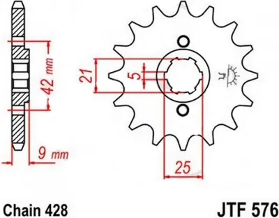 Immagine prodotto di Ritzel ESJOT 428 19Z