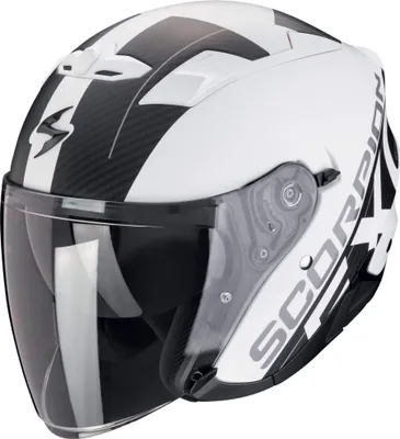 Produktbild von Scorpion Exo-230 QR Jethelm, weiß matt/schwarz, S  (55/56)
