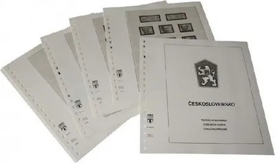 Produktbild von Lindner-T Vordruckblätter T312/90 Tschechoslowakei - Jahrgang 1990 bis 1992