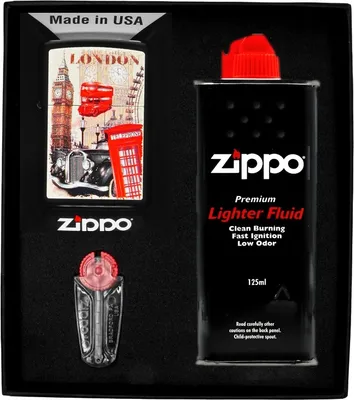 Produktbild von ZIPPO Feuerzeug LONDON DESIGN Geschenkset Nr. 1