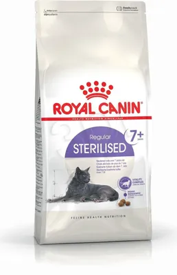 Produktbild von Royal Canin Sterilised 7+ karma sucha dla kotów dorosłych, od 7 do 12 roku życia, sterylizowanych 10kg