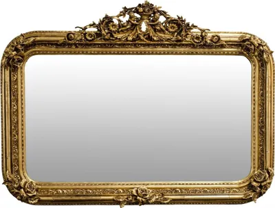 Produktbild von Casa Padrino Antik Stil Wandspiegel Gold 142 x H. 100 cm - Barock Möbel
