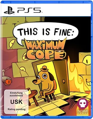 Produktbild von This Is Fine: Maximum Cope  Spiel für PS5