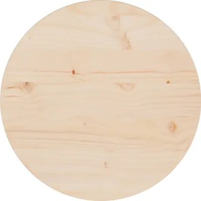 Produktbild von Best Möbel Tischplatte Ø40x2,5 cm Massivholz Kiefer Wohnraum&Garten 804513