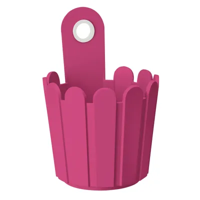 Produktbild von Emsa Fässchen Pflanzkübel Übertopf LANDHAUS MINI Kunststoff Pink hell Ø 6.5 cm