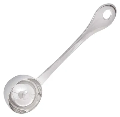 Produktbild von Kaffeemaßlöffel 15 cm Edelstahl EUROHOME® – 15x2,5x5cm – Ideal für jeden Kaffee-Liebhaber, der Wert auf Qualität und Geschmack legt