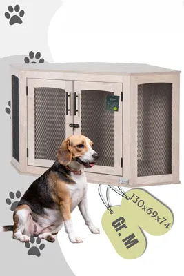 Quapas! Dog Premium Hundehütte Indoor Corner