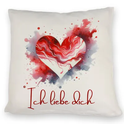 Produktbild von Ich liebe dich Kissen