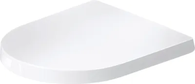 Immagine prodotto di Siège de WC Balcoon Duravit, en forme de D, amovible, avec dispositif d'abaissement automatique, 0027790000, 0027790000