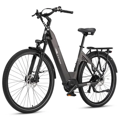 Produktbild von 28 Zoll Mittelmotor 70N.M 18AH E-Bike Elektrofahrrad E BIKE Trekking Bike Elektrorad E-Bike Damen Pedelec City E-Bikes Drehmomentsensor ebike E bike
