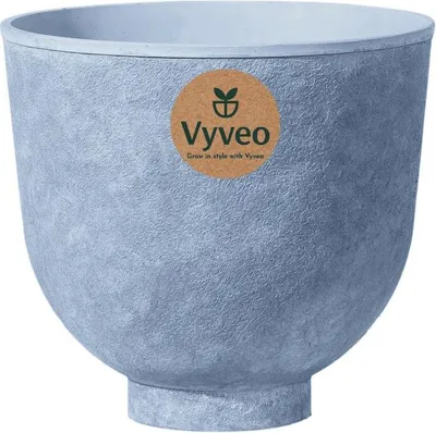 Image de Vyveo - Pot de fleurs Orb - Gris clair - 42 x 39