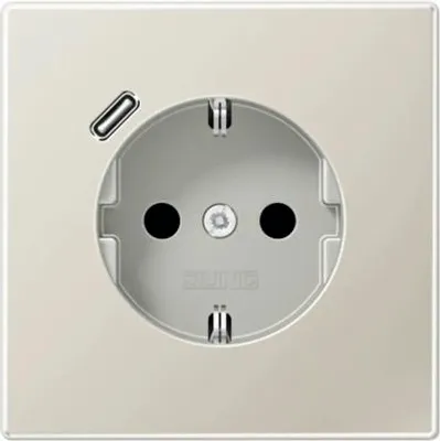 Produktbild von Jung ES152018C USB Typ C Steckdose LS990 edelstahl
