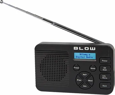 Obrázek produktu pro Přenosné rádio BLOW RK4 s BLUETOOTH a DAB+