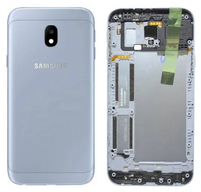 Obrázek produktu pro Samsung GH82-14891B Kryt baterie pro Galaxy J3 J330F 2017 stříbrné pouzdro