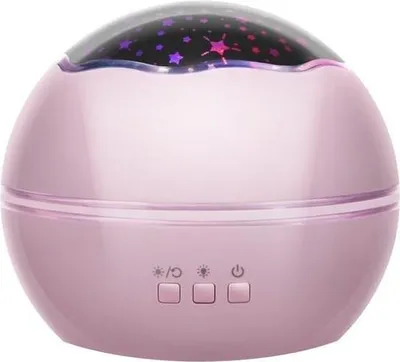 Obrázek produktu pro Lampa projektor noční oblohy pro děti. Malatec - Růžový - (K134302)